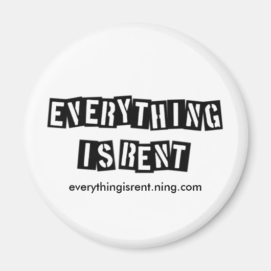 Stencil Letters Magnet (Voorkant)