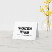 Stencil Letters Note Card Kaart (Gele Bloem)