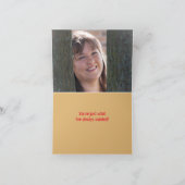 Stencil op hout — Voeg je foto toe — Feestdagen Kaart (Binnen)