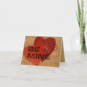 Stencil op hout — Voeg je foto toe — Feestdagen Kaart (Voorkant)