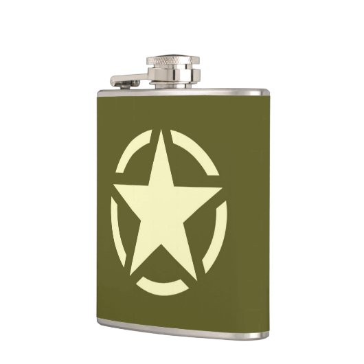 Stencil Stijldecaal Heupfles (Links)