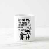 Stencil Street Art Coffee Mug for Insurance Pros Koffiemok (Center)