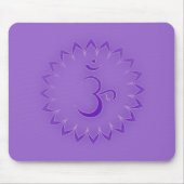 "Stenciled" Crown Chakra - Sahasrara Muismat (Voorkant)