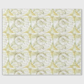 Stenciled Doily Design Gift Wrap Cadeaupapier (Vlak)