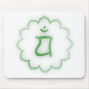 "Stenciled" Heart Chakra - Anahata Muismat