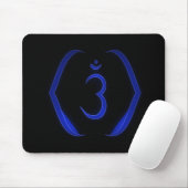 "Stenciled" Intuïtieve Chakra - Ajna Muismat (Met muis)
