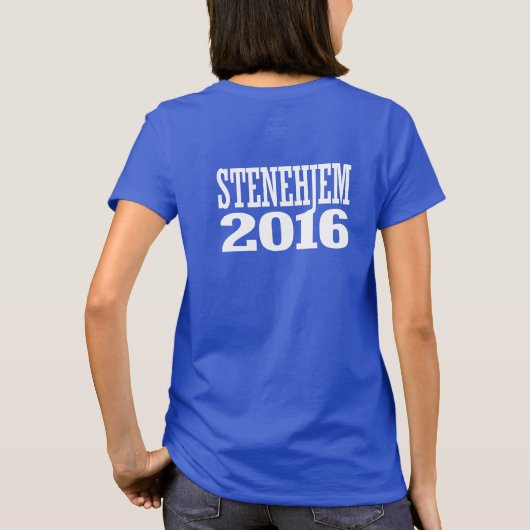 Stenehjem - Wayne Stenehjem 2016 T-shirt (Achterkant)