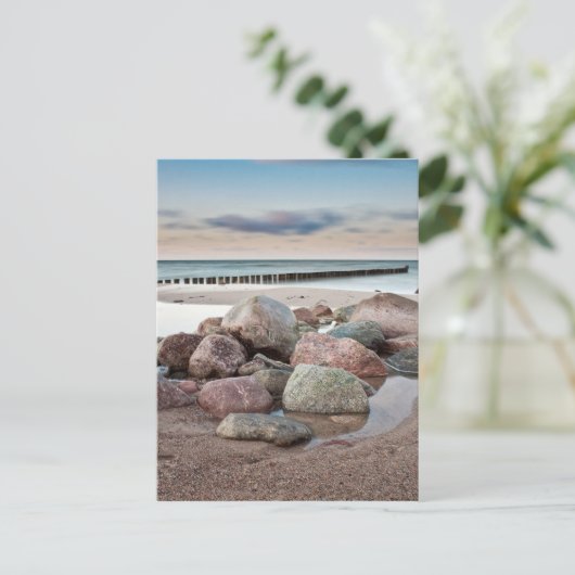 Stenen aan wal van het Oostzeegebied Briefkaart (Staand voorkant)