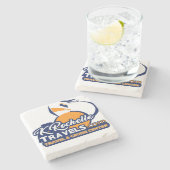 Stenen achtbaan stenen onderzetter (Zijkant)