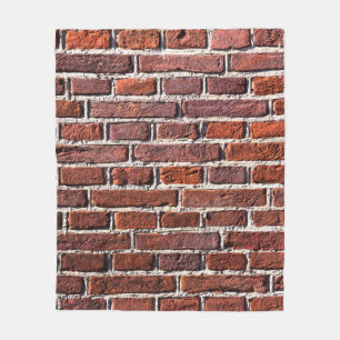 stenen bakstenen van rode stenen muur, metselwerk fleece deken