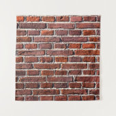 stenen bakstenen van rode stenen muur, metselwerk wandkleed (Voorkant)