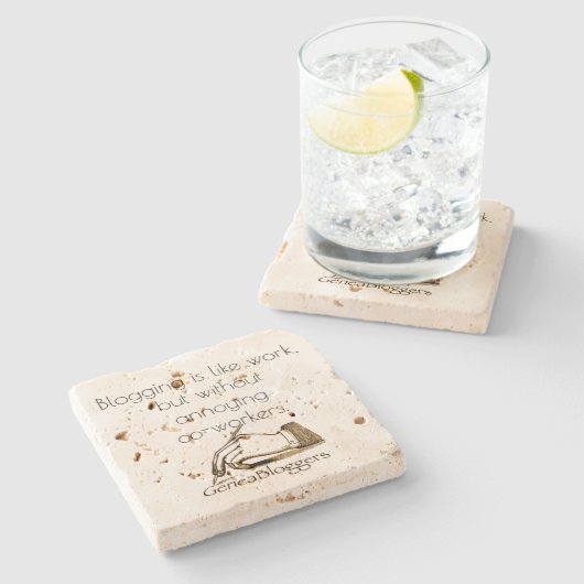 stenen bierviltje stenen onderzetter (Zijkant)