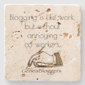 stenen bierviltje stenen onderzetter (Voorkant)