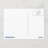 Stenen bladeren briefkaart (Achterkant)