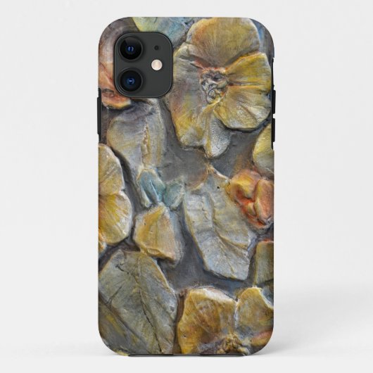 Stenen Bloemen Case-Mate iPhone Case (Achterkant)