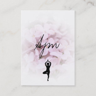 Stenen & Bloemen Yoga Visitekaartje