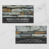 Stenen | Bouwmateriaal Visitekaartje (Voorkant / Achterkant)