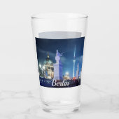 Stenen brug bij de kathedraal van Berlijn in Duits Glas (Achterkant)