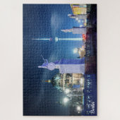 Stenen brug bij de kathedraal van Berlijn in Duits Legpuzzel (Verticaal)