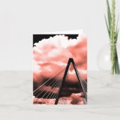 stenen brug feestdagen kaart (Voorkant)