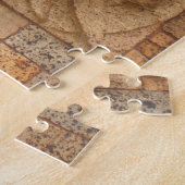 Stenen Burgers drie granieten baby's Legpuzzel (Zijkant)