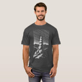 Stenen Cairn Buiten T-shirt (Voorkant volledig)