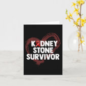 stenen chirurgie overlevende nierziekte Afbeelding Kaart (Gele Bloem)