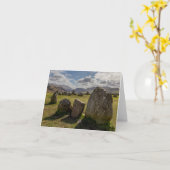 Stenen cirkel van Castlerigg Kaart (Gele Bloem)