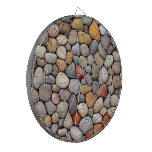 Stenen Dartboard Dartbord (Voorkant Links)