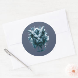 Stenen Demon Gargouille Sticker