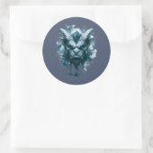 Stenen Demon Gargouille Sticker (Tas)