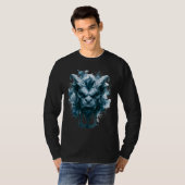 Stenen Demon Lange Mouw T-shirt (Voorkant volledig)
