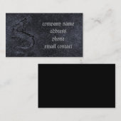 stenen draak visitekaartje (Voorkant / Achterkant)