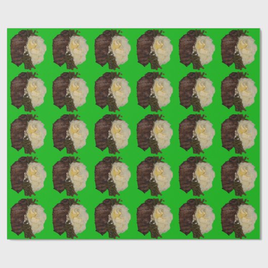 Stenen en aardappelen cadeaupapier (Vlak)