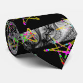 Stenen en banden stropdas (Opgerold)