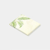 Stenen en bladeren van bamboe, overdruk - 4x3 post-it® notes (Schuin)