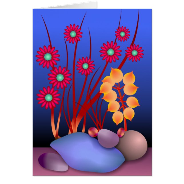 Stenen en bloemen (Voorkant)