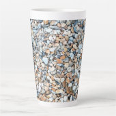 Stenen en keelstenen latte mok (Voorkant)