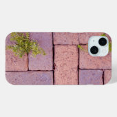 Stenen en onkruid op de foto van de Wandelbaan Case-Mate iPhone Case (Achterkant (horizontaal))