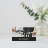 Stenen, fietsen, fietsen visitekaartje (Staand voorkant)