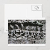 stenen figuren in ta prohm briefkaart (Voorkant / Achterkant)