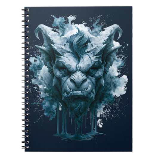 Stenen Gargoyle Journaal Notitieboek (Voorkant)