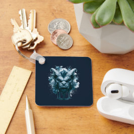 Stenen Gargoyle Sleutelhanger