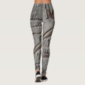 Stenen gesneden elegantie: Egyptisch geïnspireerd  Leggings (Achterkant)
