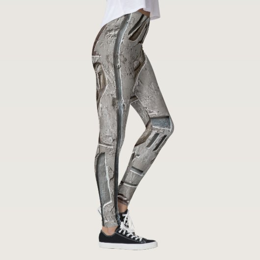 Stenen gesneden elegantie: Egyptisch geïnspireerd  Leggings (Rechts)