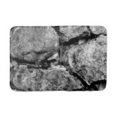 Stenen gezichten Gemiddelde Wismatuur Badmat (Voorkant)