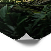 Stenen Gorilla Monolithische Jungle Kunst Poster (Hoek)