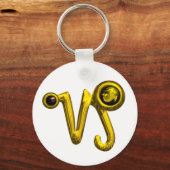 STENEN GOUDE STERRENBEELD VERJAARDAGSSIERADEN SLEUTELHANGER (Voorkant)