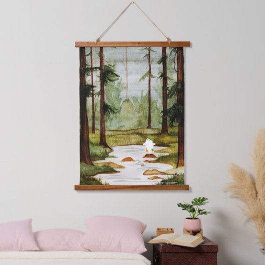 Stenen Hangend Wandkleed (Slaapkamer)