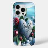 Stenen hart bij het meer Case-Mate iPhone case (Achterkant)